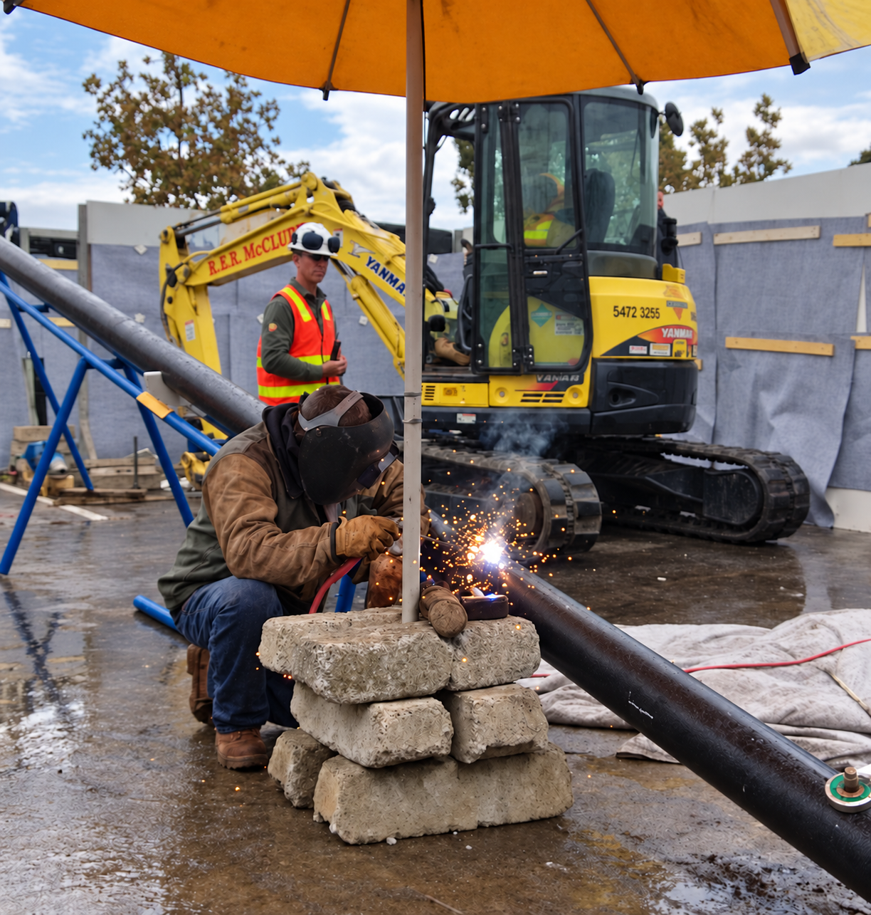 Cathodic protection project
